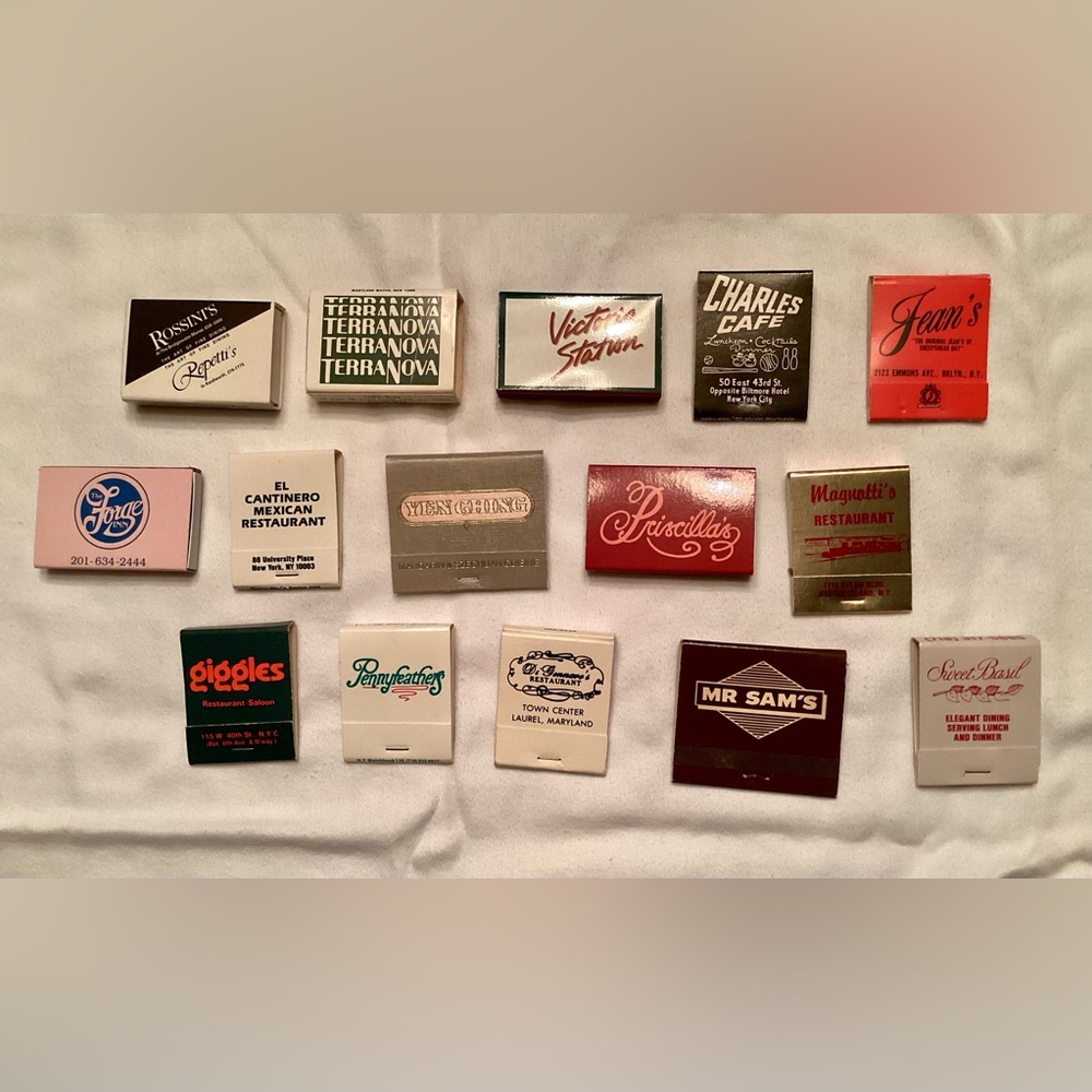 Collectible Matchbooks lot of 50 (Collection #3)